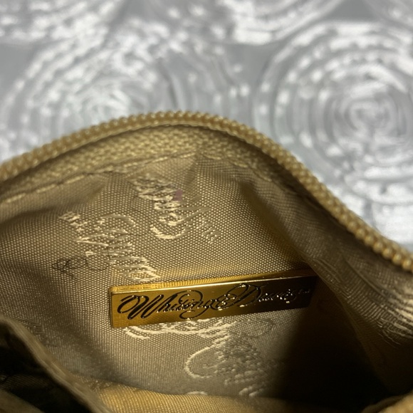 Whiting & Davis Gold Mesh card/coin purse